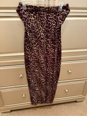 Brand new Leopard Midi Dress